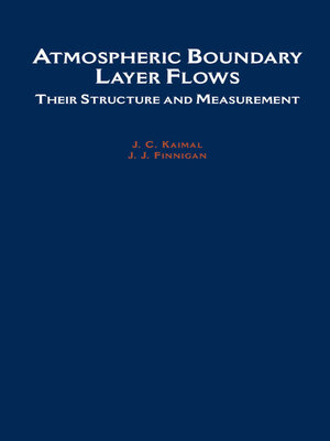 cover image of Atmospheric Boundary Layer Flows